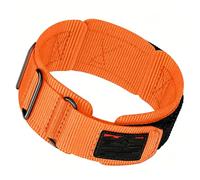 Boy's Watch Nylon Canvas Loop Watch with Tape Compatible with Watch Pro Chronograph Digital (Orange, one Size)