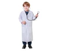 Boy's White Doctor's Coat Costume - Adorable Design, Perfect for Uniforms, World Book Day, Roleplay Fun, Halloween, & More Halloween Halloween