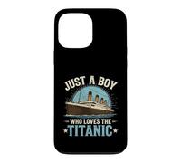 Boys Who Just Love The RMS Titanic Case for iPhone 13 Pro Max