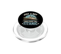 Boys Who Just Love The RMS Titanic PopSockets PopGrip for MagSafe
