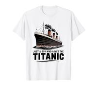 Boys who just Love the RMS Titanic Value Graphic T-Shirt