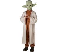 Boys Yoda Star Wars Episode VII A New Hope Tween Kids Fancy Dress Costume