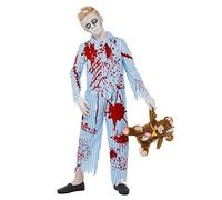 Boys Zombie Pyjama Costume Child Halloween Undead Fancy Dress Outfit Horror