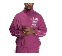 Boysenberry Athletic Nylon Track Jacket - male - Patta - Light Jackets - Pink - M - Jackets M