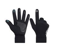 BOYSSPAA Winter Outdoor Gloves Waterproof and Warm Sports Touch Screen Gloves for Running Cycling Driving and Hiking Men fo Womens (L)