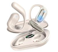 Boytond Ultra Open Ear Earbuds - Bone Conduction Headphones Wireless Bluetooth, Waterproof Deep Bass Earphones for Fitness and Running, Secure Fit for Small Ears, Sweat-Resistant Earbuds Voice