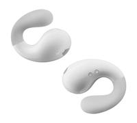 Boytond Ultra Open Ear Earbuds - Ergonomic Clip-On Earbuds, Pure White