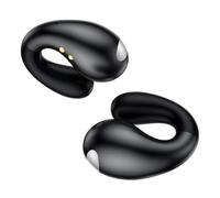 Boytond Ultra Open Ear Earbuds, Midnight Black