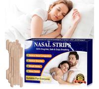 BOYUNSHI Nasal Strips 70 Pieces Nose Strips for Breathing Extra Strength, Snoring Aids for Men and Women, Blocked Nose Relief, Drug-Free, Anti Snore Strips for Sports and Sleep