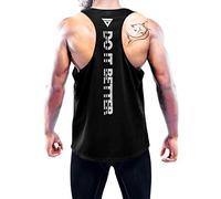 Boyzn Men's 1 Pack Y-Back Sleeveless T-Shirts, Summer Breathable Mesh Vest Top for Men, Quick Dry Workout Muscle Gym Tank Top, Breathable Running Tank Top Training Fitness Bodybuilding Vest Black-S