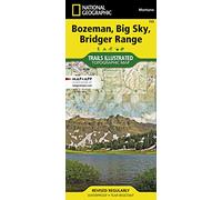 Bozeman, Big Sky, Bridger Range Map: Trails Illustrated Other Rec. Areas (National Geographic Trails Illustrated Map)