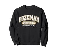 Bozeman Montana Coordinates Varsity Vintage Sweatshirt