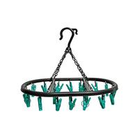 BozexPro 20 Pegs Oval Sock Dryer Pegs, Sock Dryer For Washing Line (1)