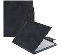 BOZHUORUI Case for 10.3" Boox Tab Ultra C Pro ePaper Tablet | with Sleep/Wake | Magnetic Adsorption | Pen Clasp Design | Thin & Light | PU Leather Smart Cover (Denim Black)