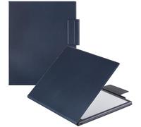 BOZHUORUI Case for 10.3" Boox Tab Ultra C Pro ePaper Tablet | with Sleep/Wake | Magnetic Adsorption | Pen Clasp Design | Thin & Light | PU Leather Smart Cover (Dark Blue)