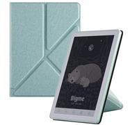 BOZHUORUI Case for Bigme B6 Color e-Reader | Magnetic Adsorption | Thin & Light | PU Leather Origami Stand Cover with Auto Sleep/Wake (Sage Green)