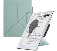 BOZHUORUI Case for Boox Go 10.3 Lumi/Onyx Boox Go 10.3 Gen II, Sage Green | Multiple-Angles Origami Stand, Thin & Lightweight, Premium PU Leather Magnetic Cover, with Auto Sleep/Wake & Pen Buckle