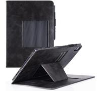 BOZHUORUI for XPPen Magic Drawing Pad Case 12.2-inch | Multi-Angle Adjustable Stand | with Auto Sleep/Wake | Premium PU Sleeve Cover with Pen Holder Loop (Rock Black)