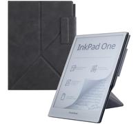BOZHUORUI Magnetic Case for 10.3" Pocketbook InkPad One,Rock Black | Multiple-Angles Origami Stand,PU Leather Protective Cover,Slim & Lightweight,Pen Buckle Design,with Auto Sleep/Wake