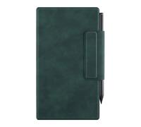 BOZHUORUI Magnetic Case for Remarkable Paper Pro Move (7.3",2025 Released) | Pen Buckle Design | Thin & Lightweight | Book Folio Style | PU Leather Cover with Sleep/Wake (Pine Green)