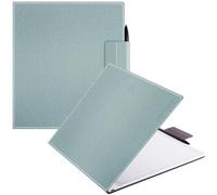 BOZHUORUI Slim Case for 13.3" Boox Note Max (2024) & 13.3" Boox Tab X C (2025) | Pen Clasp Design | Book Folio Style | with Sleep/Wake | Vegan PU Leather Ultra-Thin Magnetic SleepCover (Sage Green)