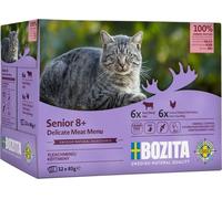 Bozita Cat Food Pouches Senior 8+ Multibox 12 X 85g (29,31 €/ KG)