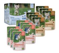 Bozita Kitten Chunks in Sauce Pouches 12 x 85g - Fleisch- & Fischmenü