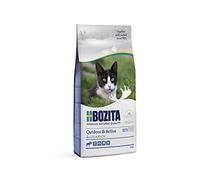 Bozita Outdoor & Active Dry Cat Food with Elk - 2000g - Dry Food for Active, Sensitive Cats - 30% Protein, 20% Fat - No Sugar & GMO - From Sweden