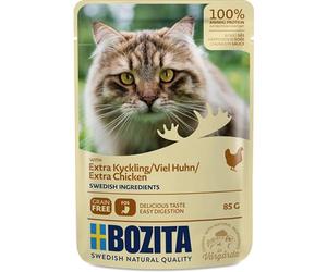 Bozita Pouch appetizers in sauce with chicken, 12 x 85 g cat food