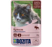 Bozita Pouch Appetizers IN Jelly With Moose 12 X 85g (27,35 €/ KG)
