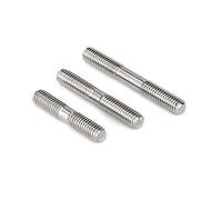 BOZONLI Stainless Steel Double-end Stud - Equal Length Stud Bolts Studs Threaded Rod - M10×40mm,3 pcs