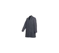 BP 1310-150-53-44/46, Work coat, 3/4 length (96 cm), concealed press-stud band 230,00 g/m², Pure cotton dark grey, 34/37