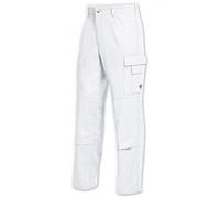 BP 1486-060-21/39/40, Work trousers, with elasticated back 300,00 g/m², Pure cotton, Color white, Size 39/40