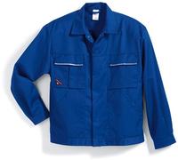 BP 1602-559-13-44/46n, Work jacket, Concealed press-stud band and pockets 245,00 g/m², fabric blend royal blue, 34/37n