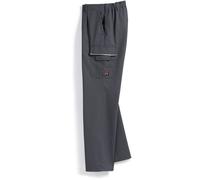 BP 1605-559-53-58n, Work trousers, with elasticated back 245,00 g/m², fabric blend dark grey, 41/42n