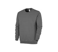 BP 1623-193-53-XS, Unisex sweatshirt, Long sleeve, round neck, knitted cuffs and hem 320,00 g/m², Reinforced cotton dark grey, XS