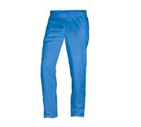 BP 1645-400-0116/Ll, Unisex trousers, with elasticated waist 215,00 g/m², fabric blend, Color azure blue, Size Ll