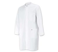 BP 1654-400-21-Ss, Unisex coat, Long sleeve, stand-up collar 215,00 g/m², fabric blend white, Ss