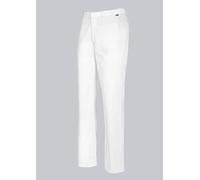 BP 1672-558-21 Unisex Trousers, With Elasticated Adjustable Waist, 245,00 G/M², Fabric Blend, White, Size Sl
