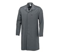 BP 1673-500-53 Unisex Coat, 1/1 Sleeve With Adjustable Slit On Cuff, 210,00 G/M², Fabric Blend, Dark Grey, Size Xsn