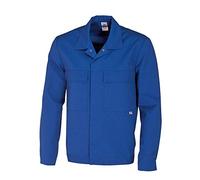 BP 1682-558-13 Unisex Work Jacket, 1/1 Sleeve, Cuffs With Adjustable Press-Stud Fastening, 245,00 G/M², Fabric Blend, Royal Blue, Size 3Xln