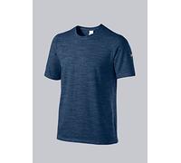 BP 1714-235-110 Unisex T-Shirts, Space-Dye Fabric, 1/2 Sleeve, Round Neck, 170,00 G/M², Fabric Blend With Stretch, Space Blue, Size 4Xl