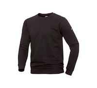 BP 1720-293-32 Unisex Sweatshirt, Slim Silhouette, Long Sleeve And Round Neck, 280,00 G/M², Cotton With Stretch, Black, Size 3Xl