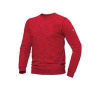 BP 1720-294-81 Unisex Sweatshirt, Space-Dye Fabric, Slim Silhouette With Long Sleeve, 280,00 G/M², Reinforced Cotton, Space Red, Size 4Xl