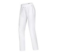 BP 1736-311-0021-12n Stretch Fabric Comfort Trousers for Women, 47% Cotton, 47% Polyester, 6% Elastolefin, White, 12n Size
