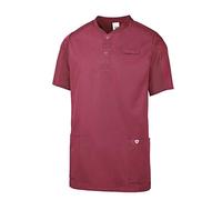 BP 1739-435-0182/L, Unisex casual tunic, 1/2 sleeve, piqué inserts and arm-lift system 180,00 g/m², fabric blend, Color blackberry, Size L