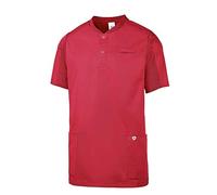 BP 1739-435-188/3XL, Unisex casual tunic, 1/2 sleeve, piqué inserts and arm-lift system 180,00 g/m², fabric blend, Color coral, Size 3XL