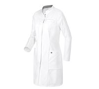 BP 1746-684-21/16n, Women's doctor's coat, Long-sleeve with stretch inserts 200,00 g/m², fabric blend, Color with stretch white, Size 16n