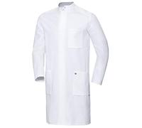 BP 1751-130-0021/41l, Men's doctor's coat, Long-sleeve, arm-lift system 205,00 g/m², Pure cotton, Color white, Size 41l