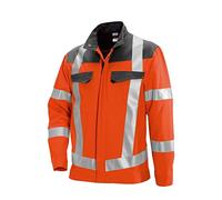 BP 1804-720-110 Bib & Brace, Stretch Braces With Clip Fastenings, 305,00 G/M², Reinforced Cotton, Night Blue, Size 35/36N